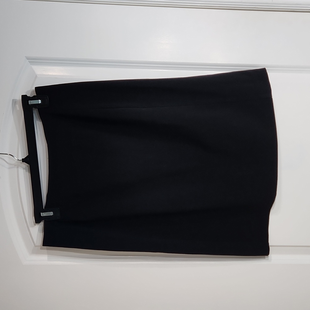 ☀️New York & Co Stretch Black Basic Pencil Skirt 6